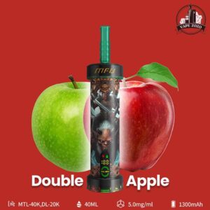 MFU Shisha X1 40000 Puffs 5mg Disposable Vape Price In Dubai Double Apple