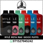 MYLÉ Meta Max 18000 Puffs Disposable Vape Price In Dubai