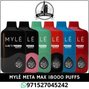 MYLÉ Meta Max 18000 Puffs Disposable Vape Price In Dubai