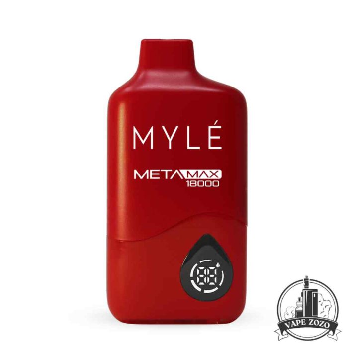 MYLÉ Meta Max 18000 Puffs Disposable Vape Price in Dubai Red Apple