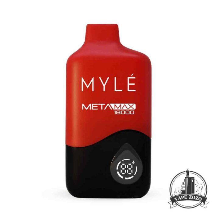 MYLÉ Meta Max 18000 Puffs Disposable Vape Price in Dubai Strawberry Ice