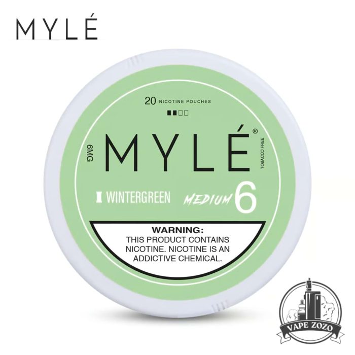 MYLE POUCHES Wintergreeen