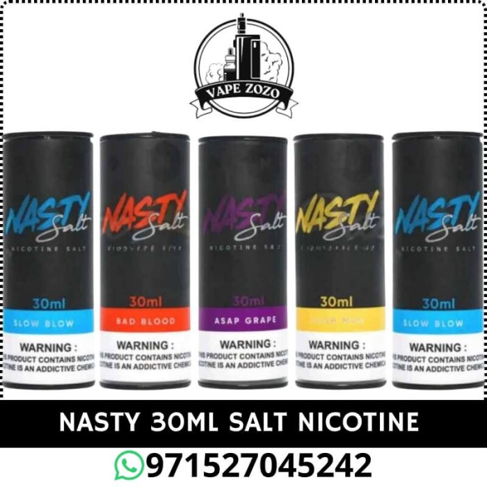 NASTY 30ml Salt Nicotine 35mg & 50mg E-Liquid in Dubai