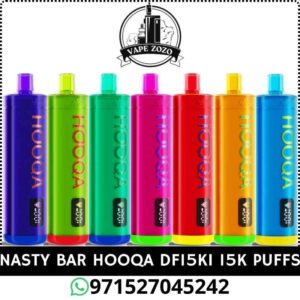 NASTY BAR Hooqa DF15Ki 15000 Puffs Disposable Vape In Dubai