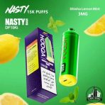 NASTY BAR Hooqa DF15Ki 15000 Puffs Price in Dubai SHISHA LEMON MINT