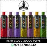 NERD Cloud 20000 Puffs 20MG Disposable Vape In Dubai