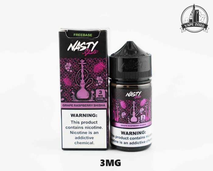 Nasty Juice 3mg Nicotine 60ml E Liquid Price in Dubai Grape Raspberry Shisha