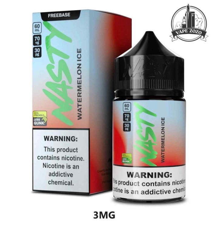 Nasty Juice 3mg Nicotine 60ml E Liquid Price in Dubai Watermelon Ice