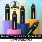 SUMAKE Touch Up To 15000 Puffs 20MG Nicotine Disposable Vape Price in Dubai