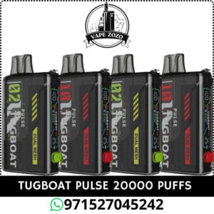 TUGBOAT Pulse 20000 Puffs 50MG Disposable Vape In Dubai