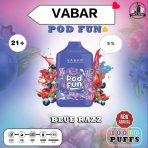 VABAR Pod Fun 10000 Puffs 50Mg Disposable Vape Price in Dubai Blue Razz