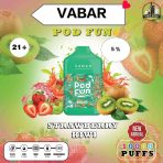 VABAR Pod Fun 10000 Puffs 50Mg Disposable Vape Price in Dubai STRAWBERRY KIWI