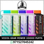 VOZOL Gear Power 20000 Puffs 50MG Disposable Vape Price in Dubai