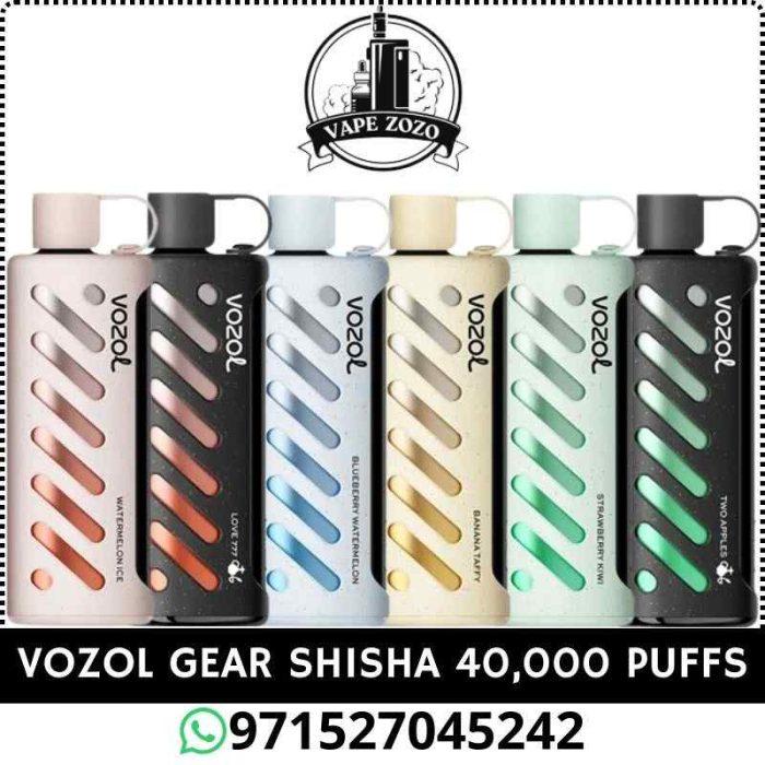 VOZOL Gear Shisha 40,000 Puffs Disposable Vape in Dubai