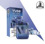 VUSE GO Box 1000 Puffs 20MG Disposable Vape Price in Dubai Blueberry Ice