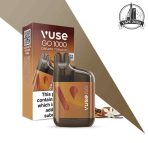 VUSE GO Box 1000 Puffs 20MG Disposable Vape Price in Dubai Creamy Tobacco