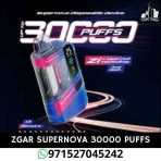 ZGAR Supernova 30000 Puffs - 2%mg18ml Disposable Vape Price in Dubai