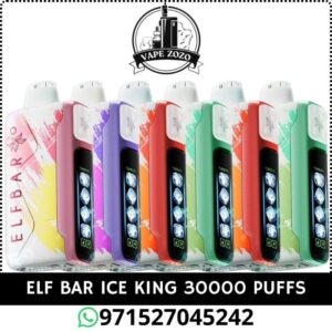 ELF BAR Ice King 30000 Puffs 50MG Disposable Vape Price In Dubai