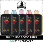 MYLE Turbo 20000 Puffs 50MG Disposable Vape In Dubai