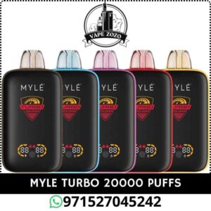 MYLE Turbo 20000 Puffs 50MG Disposable Vape In Dubai