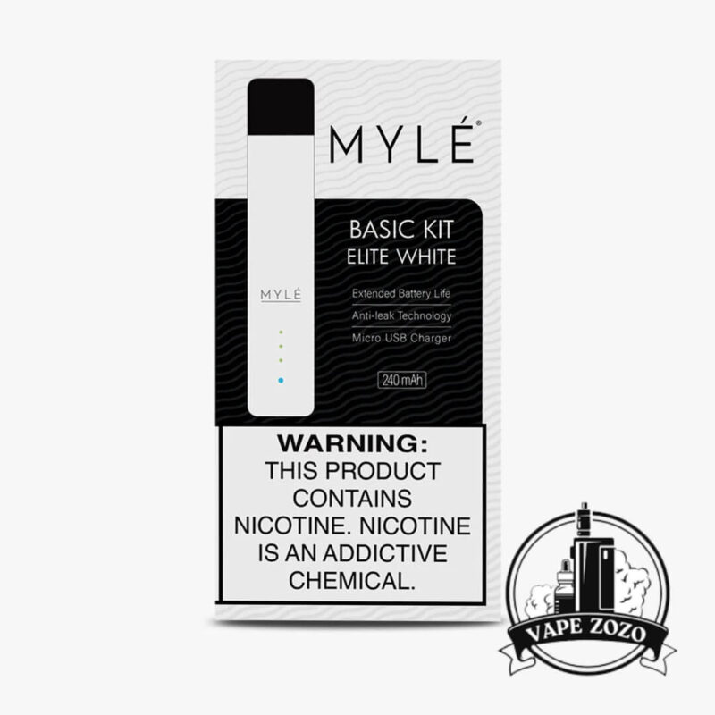 MYLE V4 Starter Pod Kit 20MG Price in Dubai Elite White