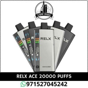 RELX Ace 20000 Puffs 50MG Disposable Vape In Dubai