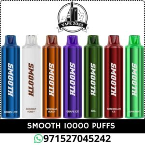 SMOOTH 10000 Puffs 20MG Disposable Vape Price In Dubai