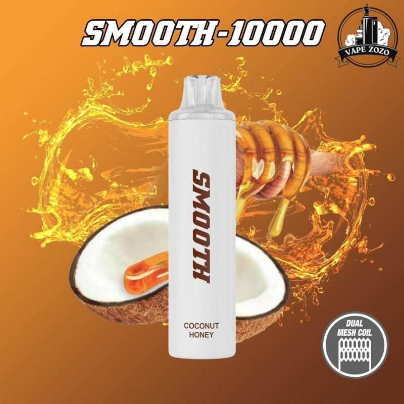 SMOOTH 10000 Puffs 20MG Disposable Vape Price in Dubai COCONUT HONEY