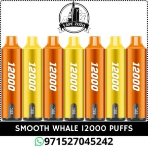 SMOOTH Whale 12000 Puffs 50MG Disposable Vape Price In Dubai