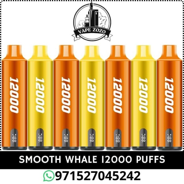 SMOOTH Whale 12000 Puffs 50MG Disposable Vape Price in Dubai