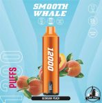 SMOOTH Whale 12000 Puffs 50MG Disposable Vape Price in Dubai GEORGIAN PEACH