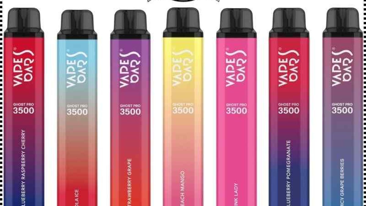 VAPES BARS Ghost Pro 3500 Puffs Disposable Vape in Dubai