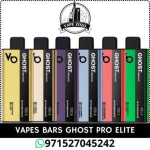 VAPES BARS GHOST Pro Elite 7000 Puffs 20MG Disposable Vape In Dubai