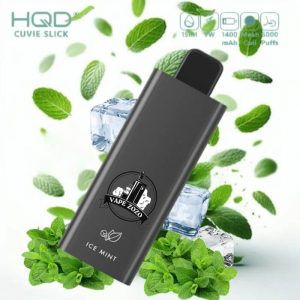 HQD CUVIE Slick 6000 Puffs 20MG Disposable Vape Price in Dubai Ice Mint
