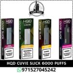 HQD CUVIE Slick 6000 Puffs 50MG Disposable Vape Price In Dubai