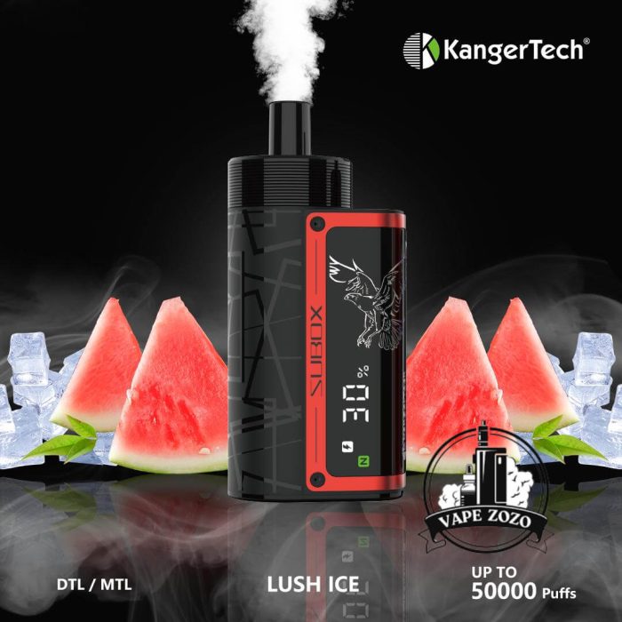 KANGER SUBOX 50000 Puffs Disposable Vape Price in Dubai Lush Ice