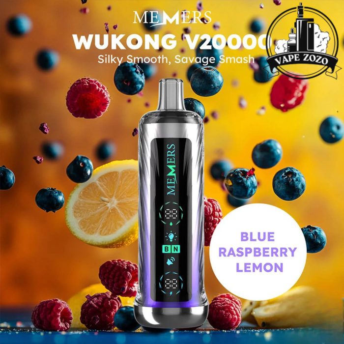 MEMERS Wukong V20000 Puffs Disposable Vape Price in Dubai Blue Raspberry Lemon