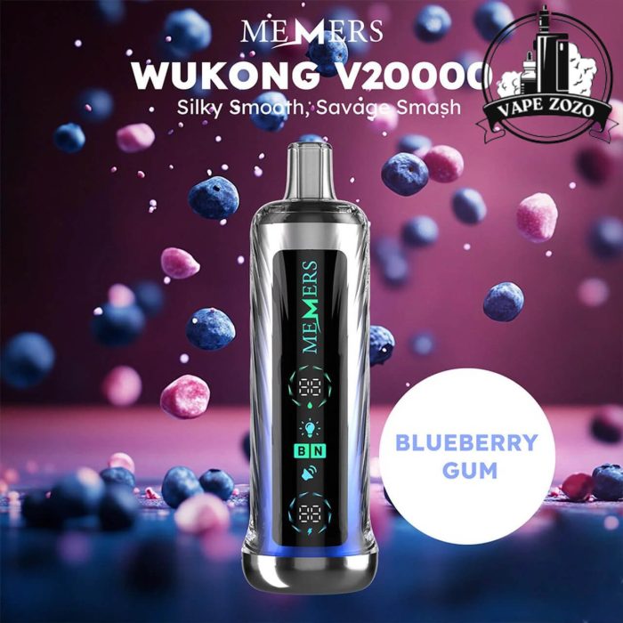 MEMERS Wukong V20000 Puffs Disposable Vape Price in Dubai Blueberry Gum
