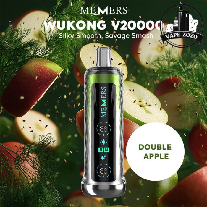 MEMERS Wukong V20000 Puffs Disposable Vape Price in Dubai Double Apple