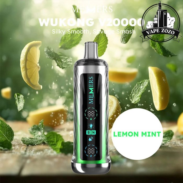MEMERS Wukong V20000 Puffs Disposable Vape Price in Dubai Lemon Mint