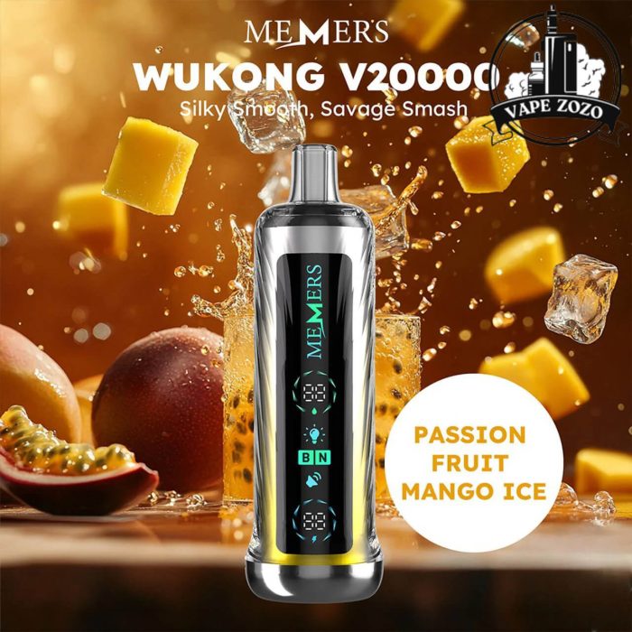 MEMERS Wukong V20000 Puffs Disposable Vape Price in Dubai Passion Fruit Mango Ice