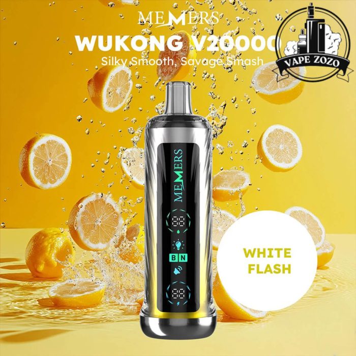 MEMERS Wukong V20000 Puffs Disposable Vape Price in Dubai White Flash
