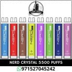NERD CRYSTAL 5500 PUFFS PRICE IN DUBAI