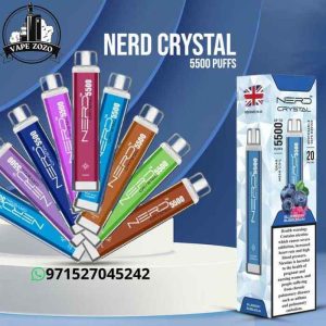 NERD Crystal 5500 Puffs 20Mg Disposable Vape in Dubai