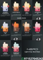 NERD Fire 10000 Puffs 20MG Disposable Vape in UAE