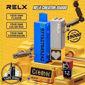 RELX Creator Kit 15000 Puffs Disposable Vape Price UAE