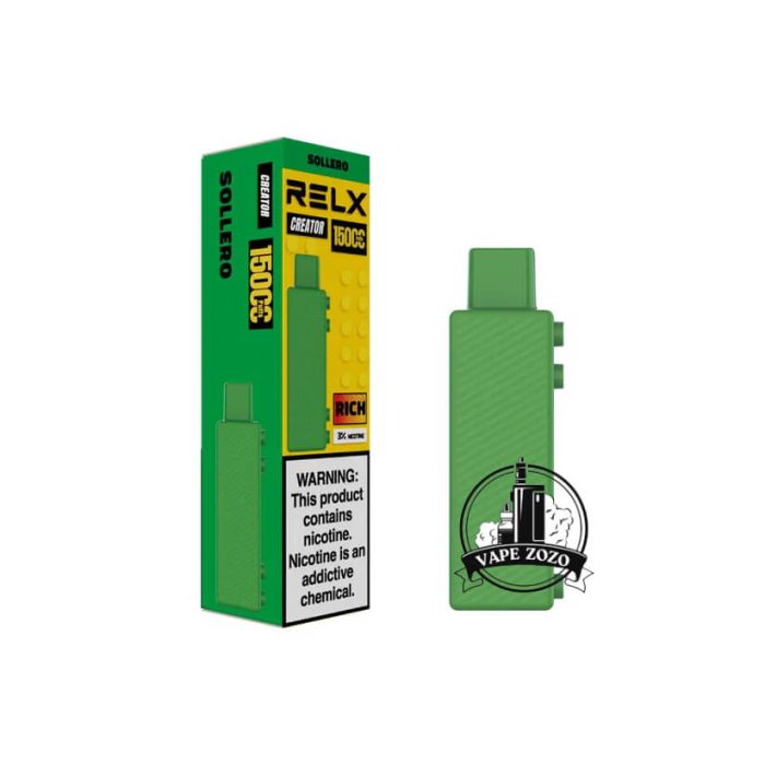 RELX Creator Kit 15000 Puffs Disposable Vape Price in Dubai Sollero