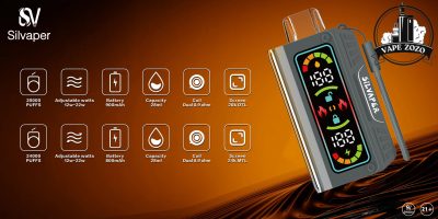SILVAPER 20000 Puffs 20MG Disposable Vape Dubai