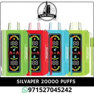 SILVAPER 20000 Puffs 20MG Disposable Vape Price In Dubai