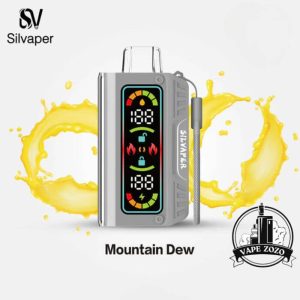 SILVAPER 20000 Puffs 20MG Disposable Vape Price in Dubai Mountain Dew